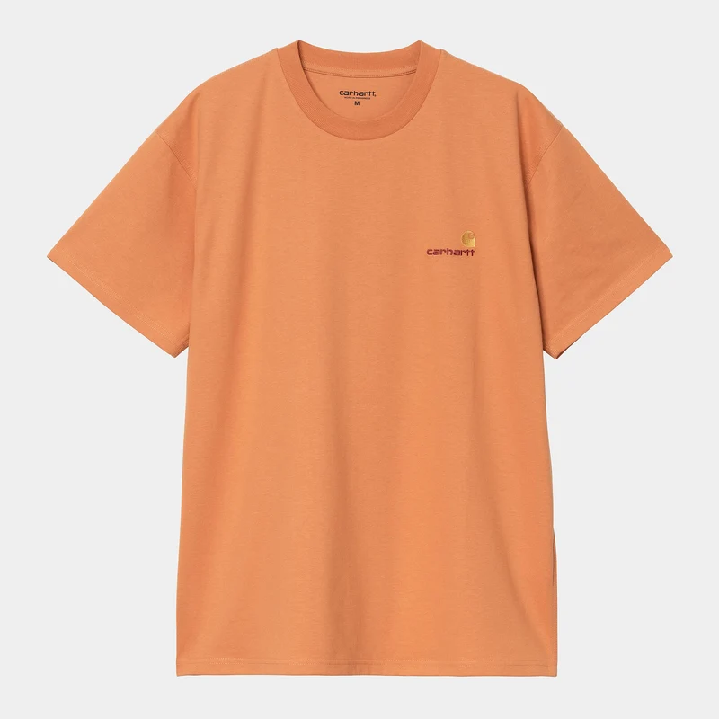 Carhartt WIP Heren T-shirt met korte mouwen American Script T-shirt | Redhaven