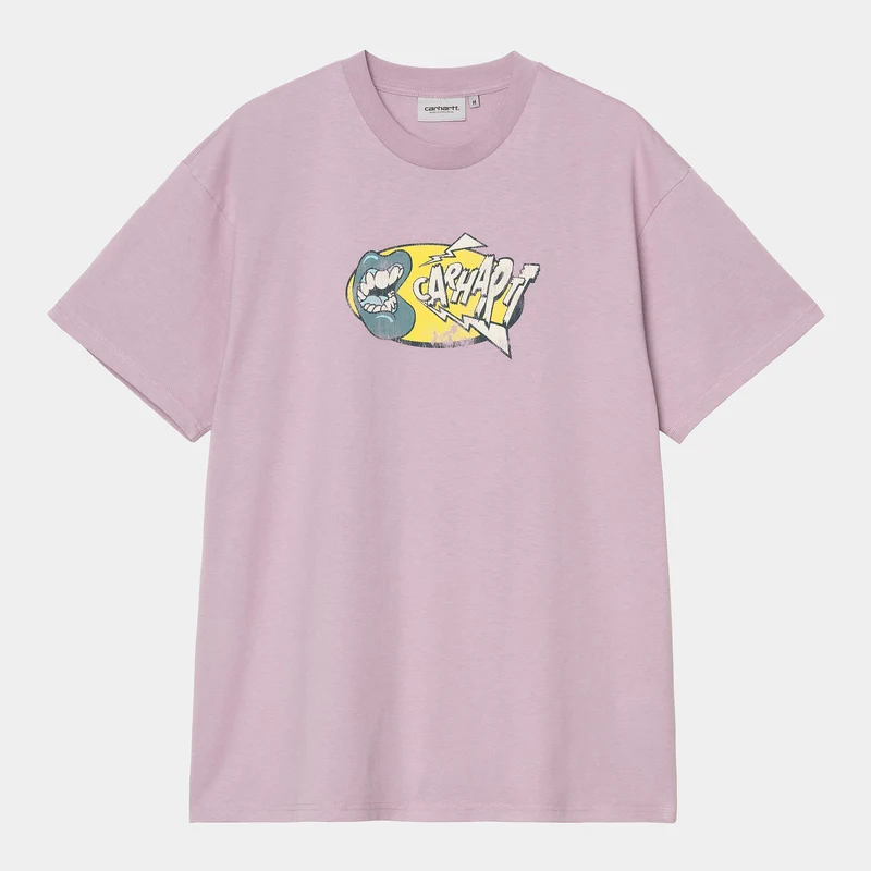 Carhartt WIP Heren Louder T-shirt | Roze Mist